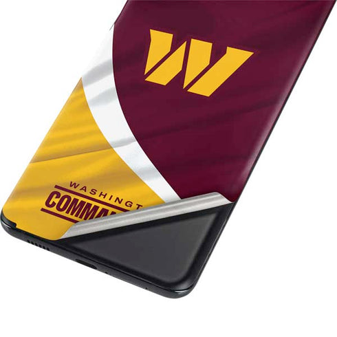 NFL Washington Commanders Flag Galaxy S21 Plus 5G Skin